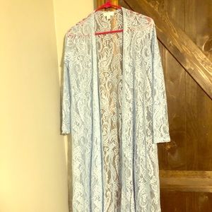 Brand new baby blue lace Sarah